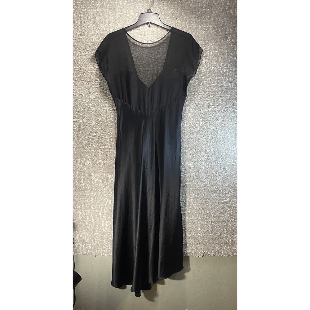 Vintage Victoria's Secret Slip Silk Dress Sweetheart Neckline Y2K M Prom Preppy